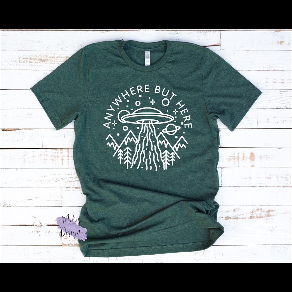 Custom UFO shirt • Made by me!